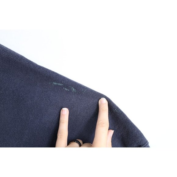 Vintage 80s Sand Knit S Thrashed Seton Hall University Basketball Hoodie USA - Picture 7 of 12